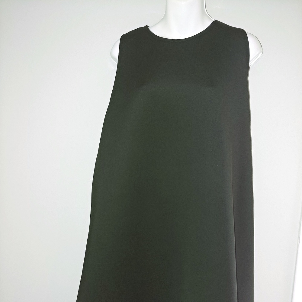Black A Line Scuba Dress